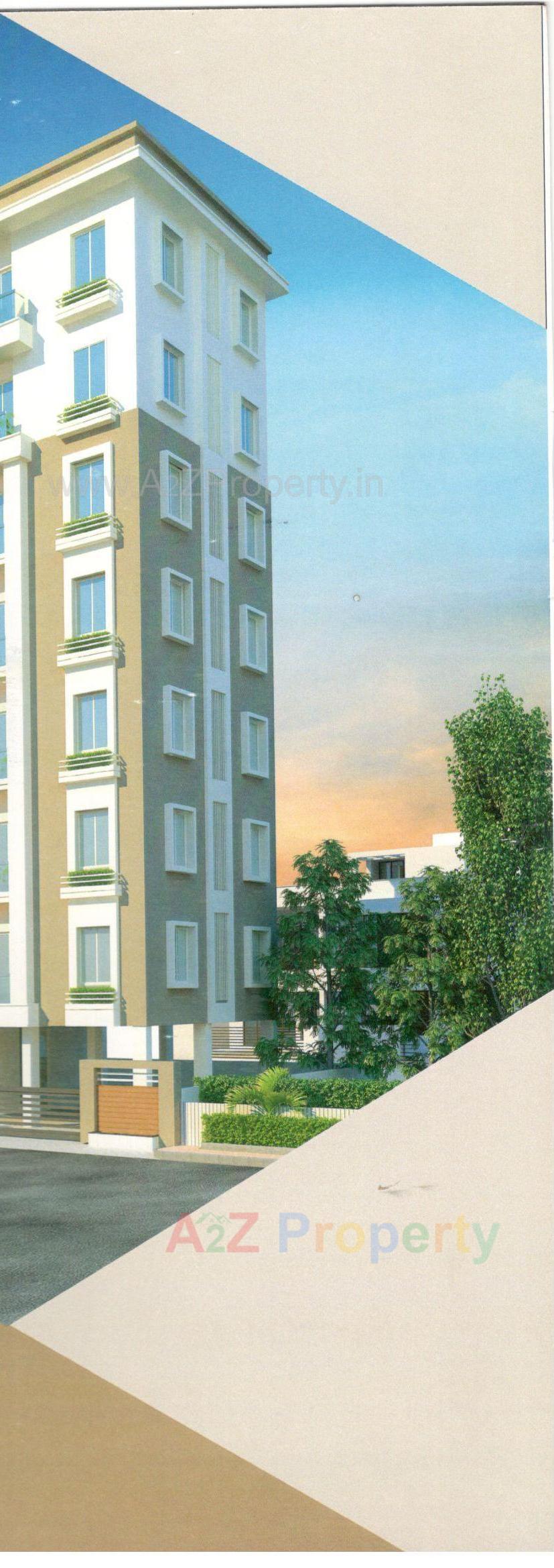 3D Elevation of real estate project Shrikar Avenue located at Sevasi, Vadodara, Gujarat