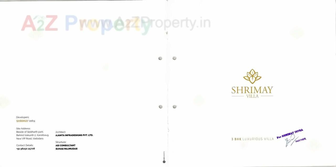  of real estate project Shrimay Villa located at Vadodara, Vadodara, Gujarat
