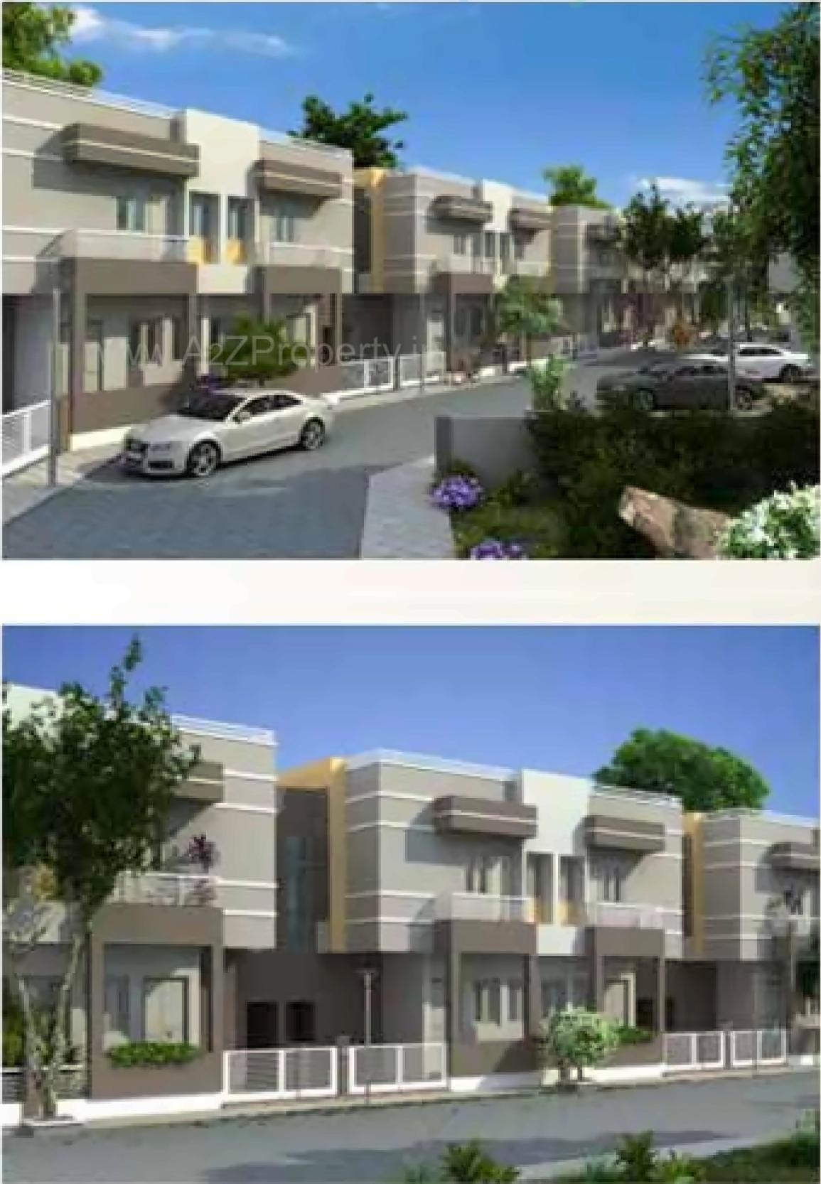 3D Elevation of real estate project Shubh Residency located at Ratanpur, Vadodara, Gujarat
