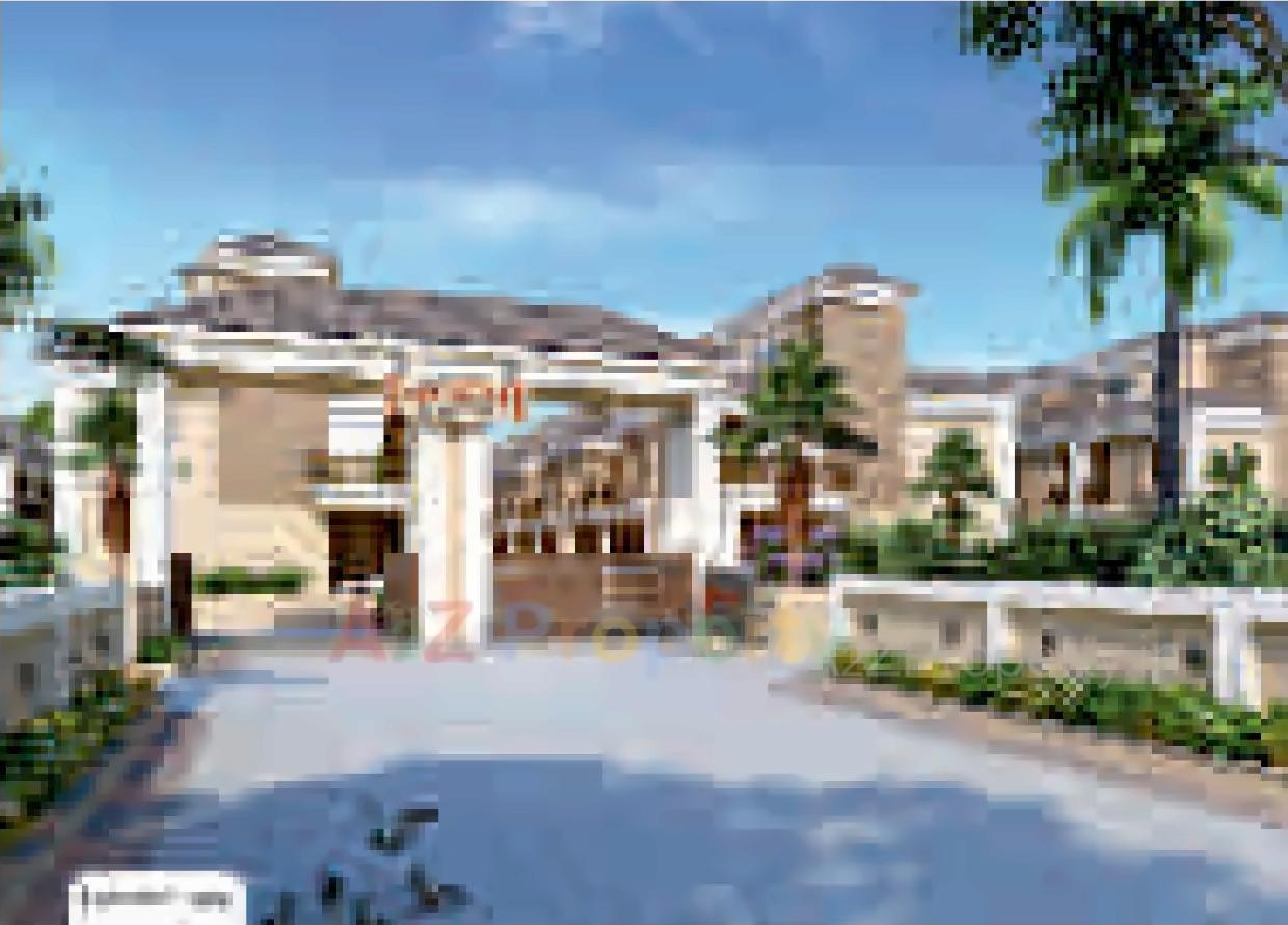 3D Elevation of real estate project Shubham Bunglows located at Padra, Vadodara, Gujarat