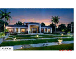 Elevation of real estate project Shubham Bunglows located at Padra, Vadodara, Gujarat