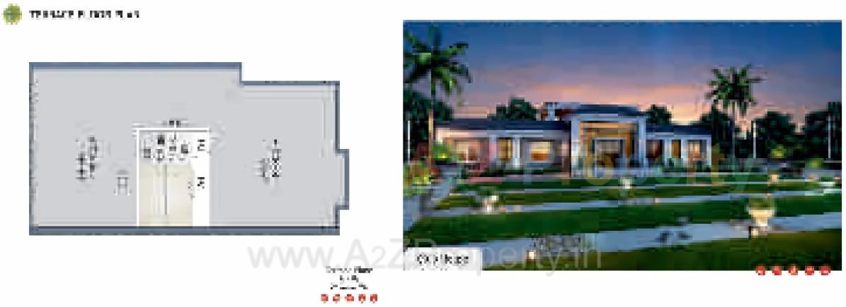 Layout of real estate project Shubham Bunglows located at Padra, Vadodara, Gujarat