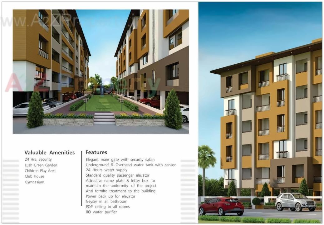  of real estate project Shubham Heights located at Gorti, Vadodara, Gujarat