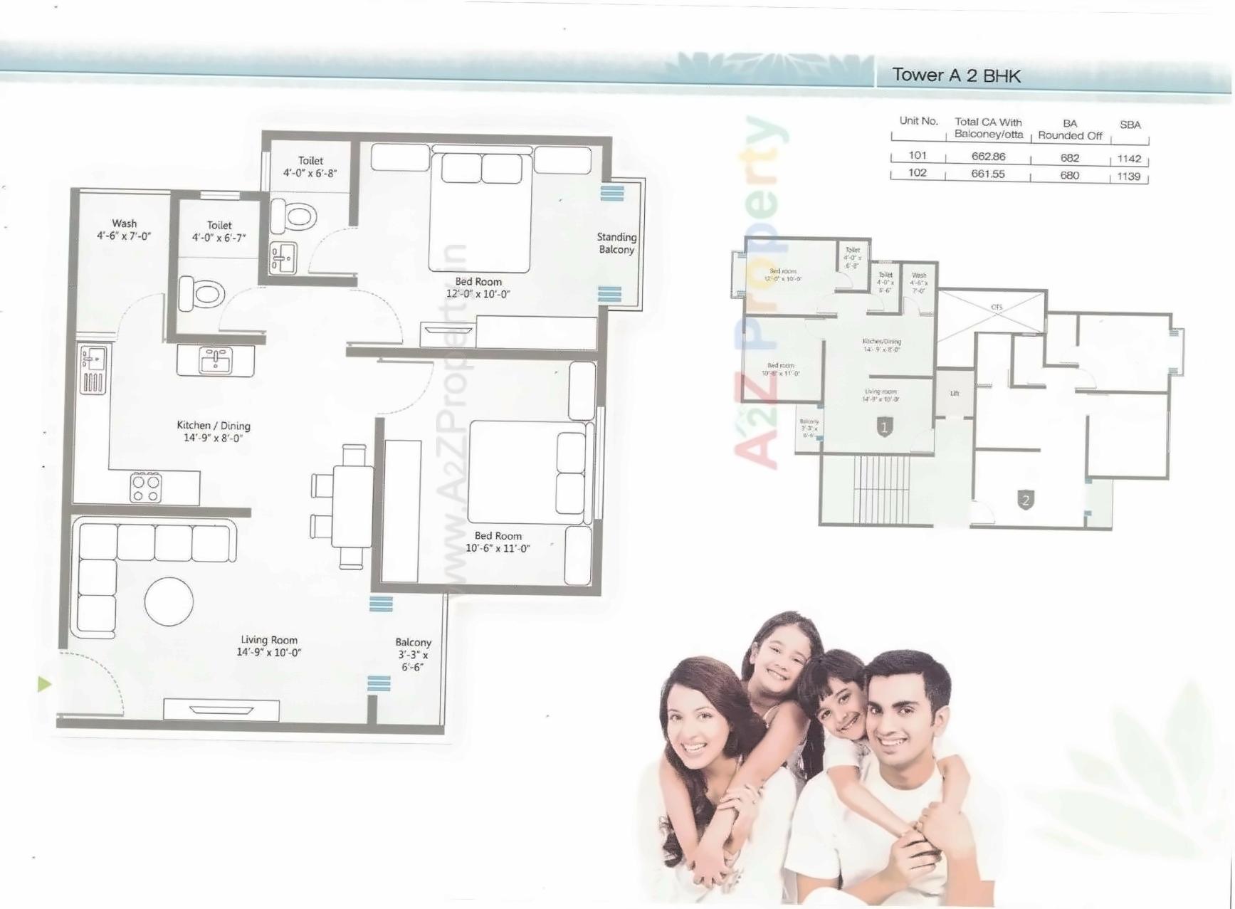 Layout of real estate project Shubham Park located at Gorva, Vadodara, Gujarat