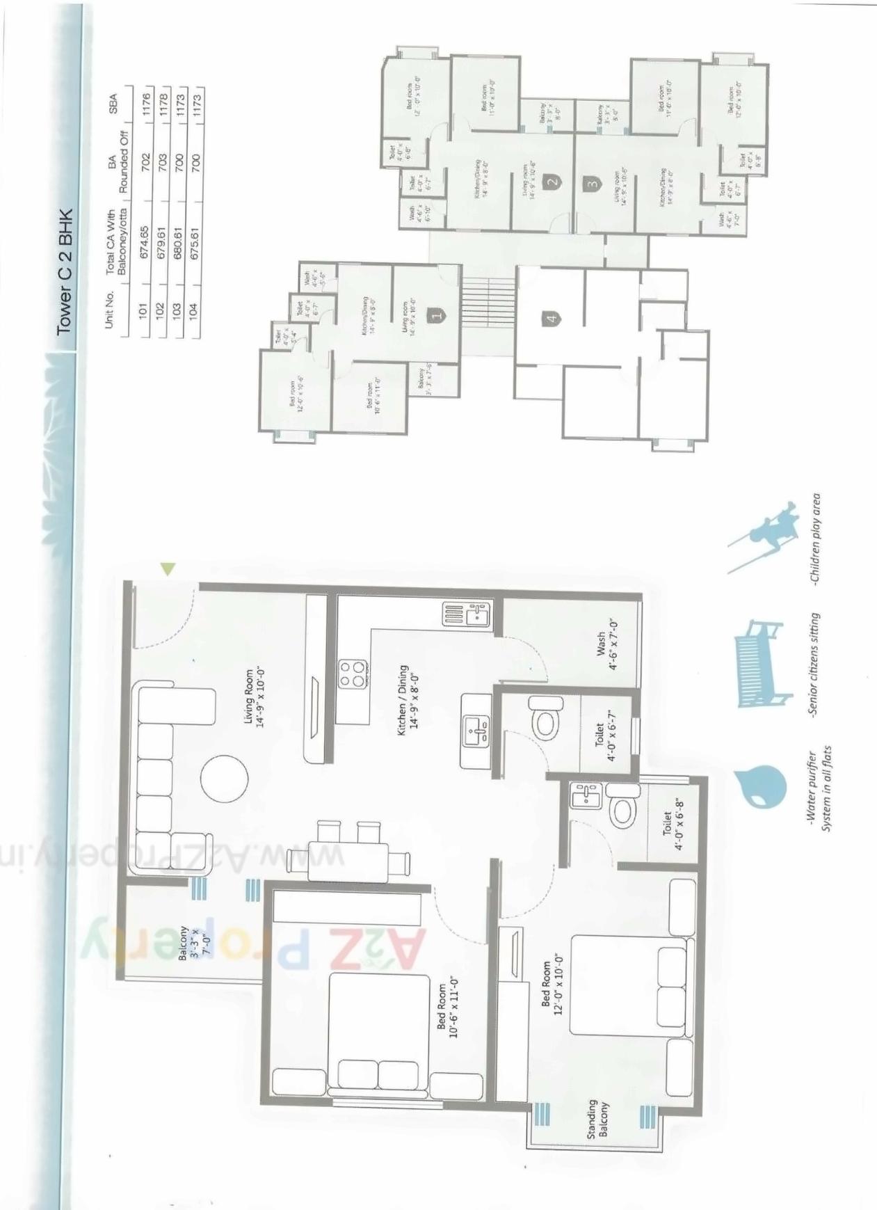 Layout of real estate project Shubham Park located at Gorva, Vadodara, Gujarat