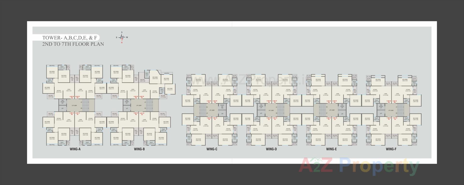 Layout of real estate project Shubham Resicom located at Vadodara, Vadodara, Gujarat
