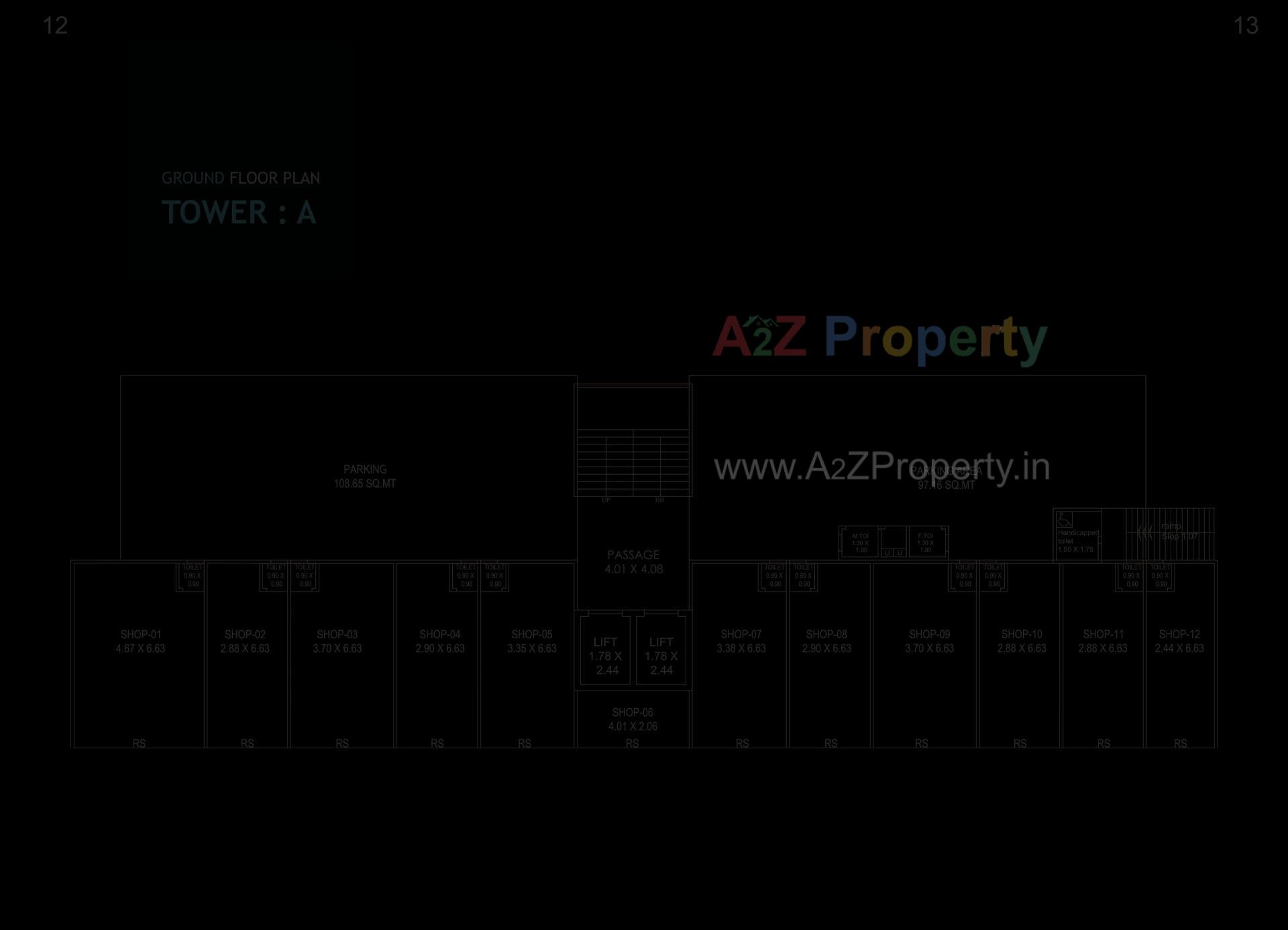  of real estate project Shyama Icon located at Sevasi, Vadodara, Gujarat