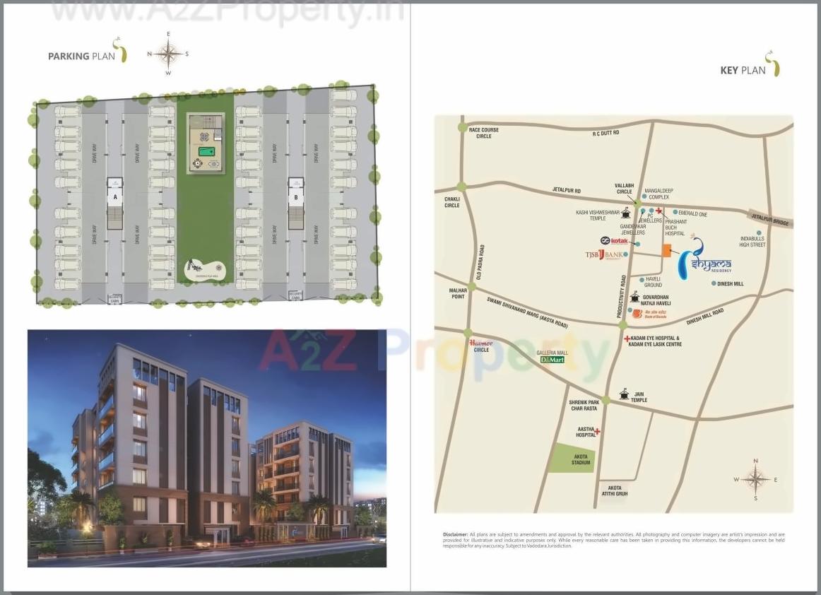  of real estate project Shyama Residency located at Kasba, Vadodara, Gujarat