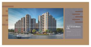 Elevation of real estate project Shyamal Heights located at Ankhol, Vadodara, Gujarat