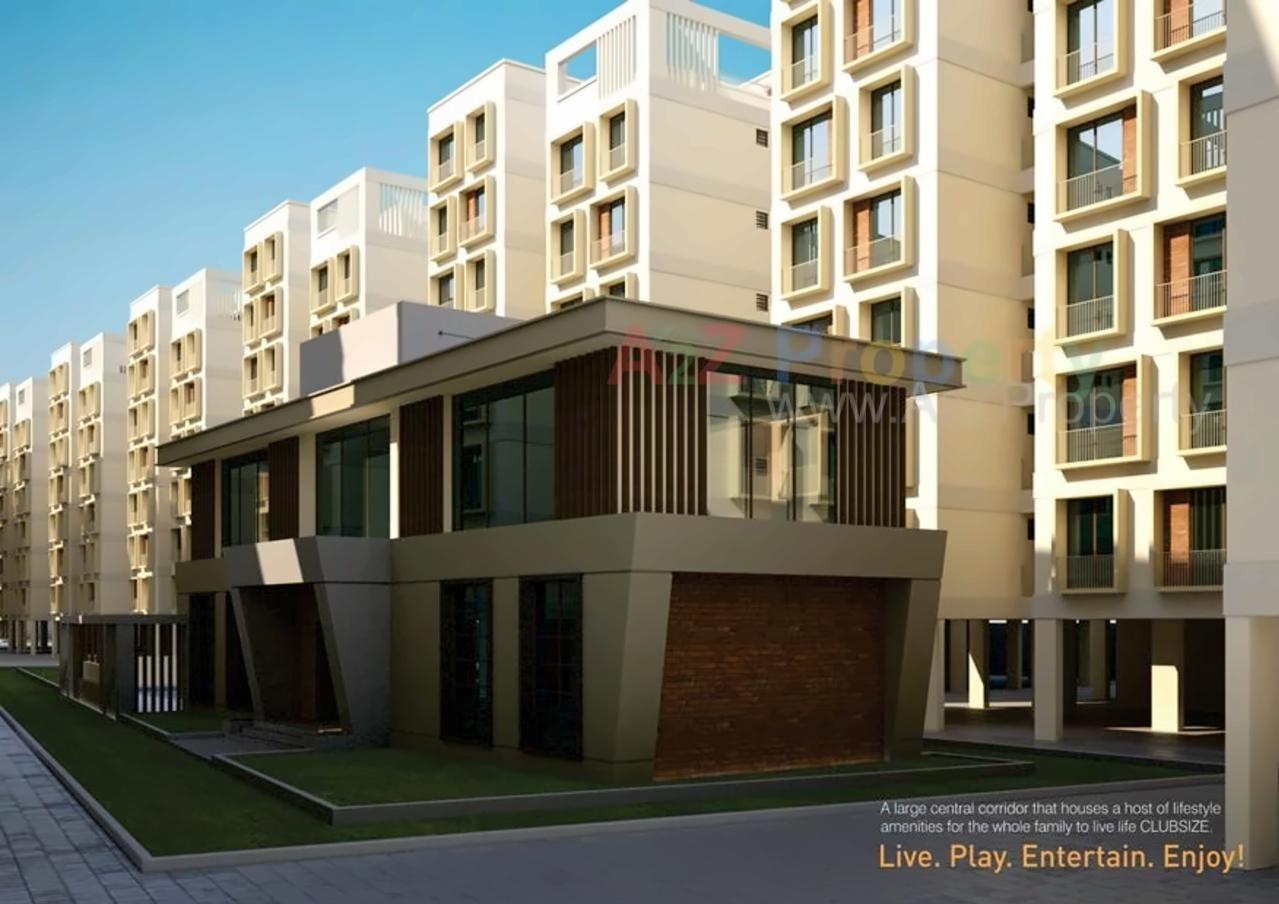 3D Elevation of real estate project Shyamal Park located at Tandalaja, Vadodara, Gujarat