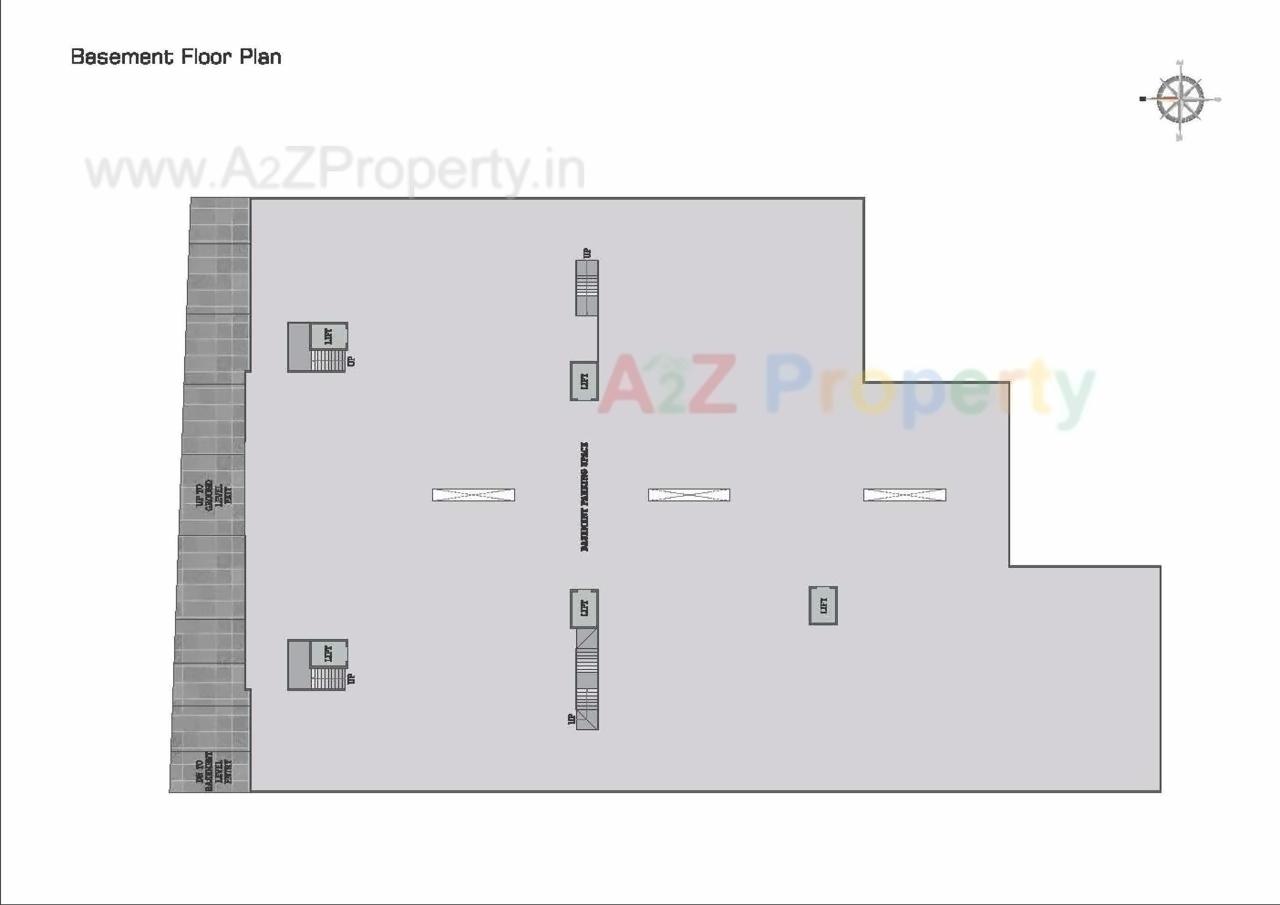 Layout of real estate project Shyamal Park located at Tandalaja, Vadodara, Gujarat