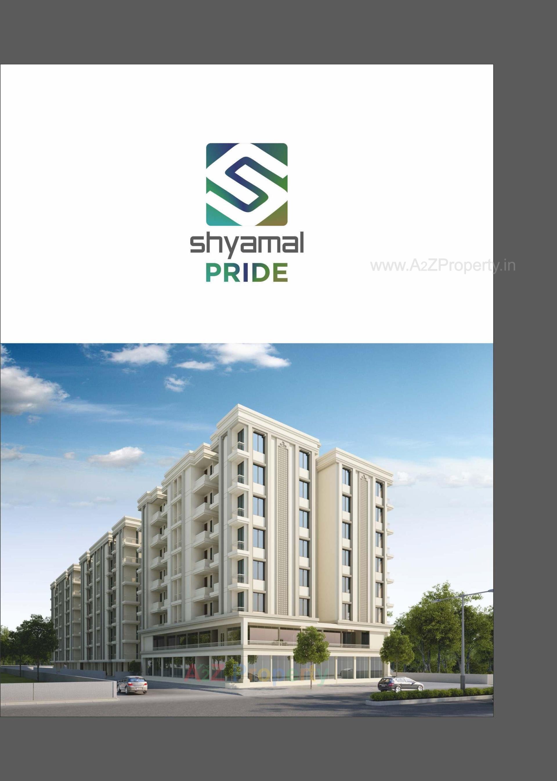 3D Elevation of real estate project Shyamal Pride located at Danteshwar, Vadodara, Gujarat