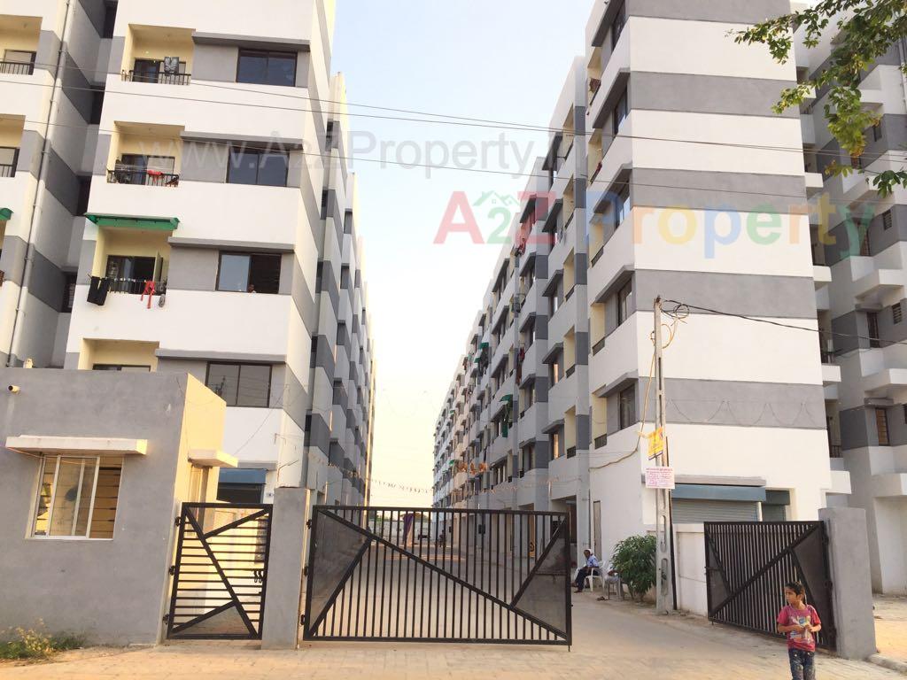 3D Elevation of real estate project Shyamaprasad Nagar Tower A located at Vemali, Vadodara, Gujarat