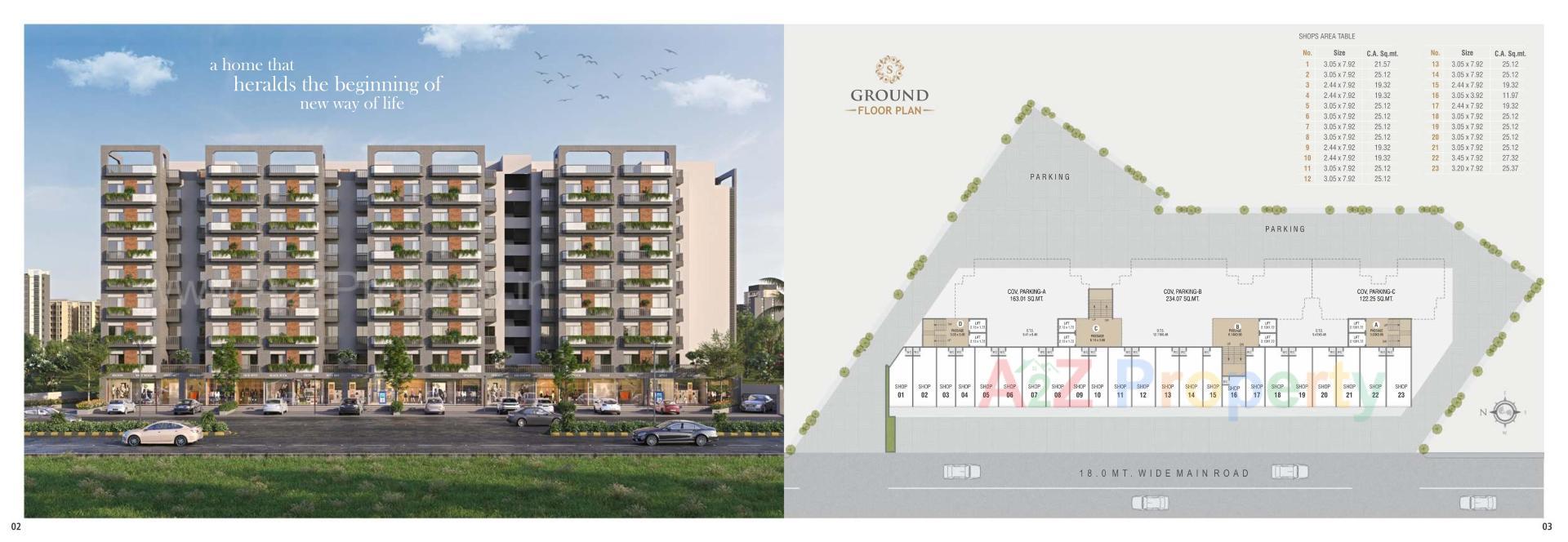  of real estate project Siddharth located at Kapurai, Vadodara, Gujarat