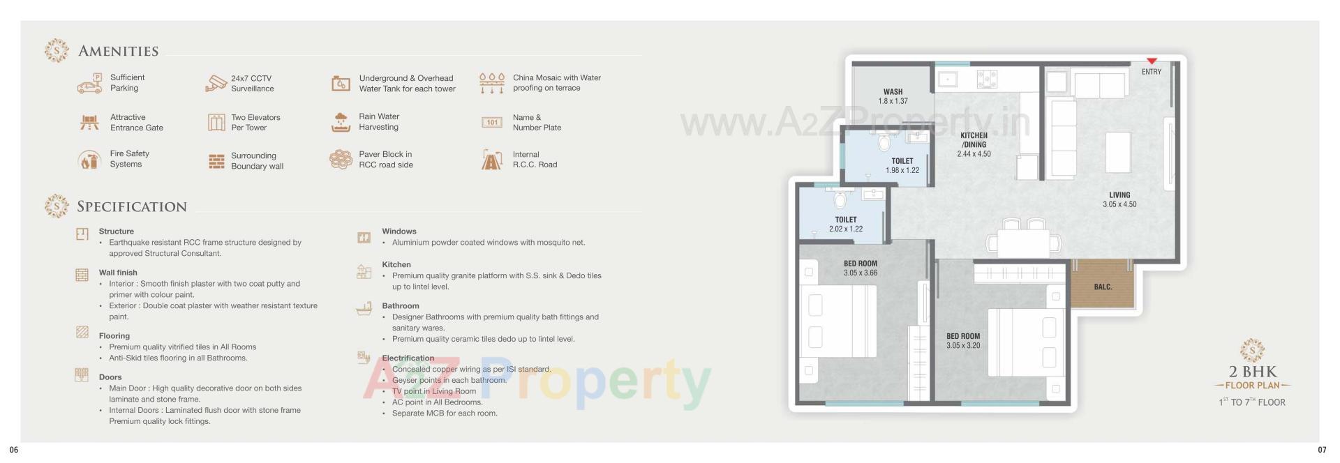 Layout of real estate project Siddharth located at Kapurai, Vadodara, Gujarat