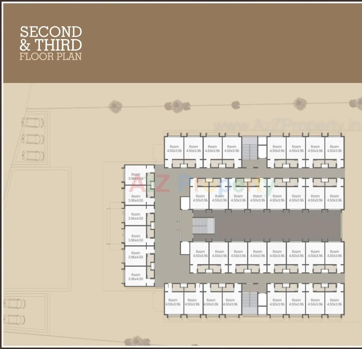 Layout of real estate project Siddharth Annexe located at Sama, Vadodara, Gujarat