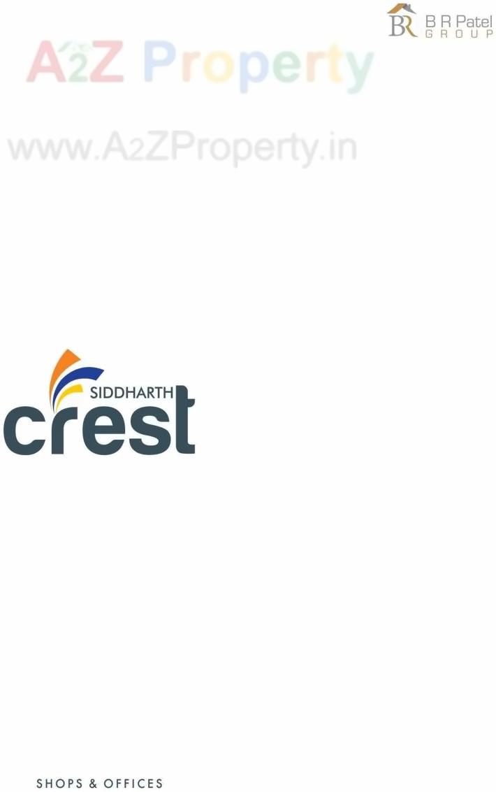  of real estate project Siddharth Crest located at Nizampura, Vadodara, Gujarat