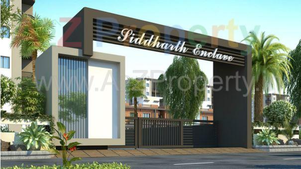 3D Elevation of real estate project Siddharth Enclave located at Harni, Vadodara, Gujarat