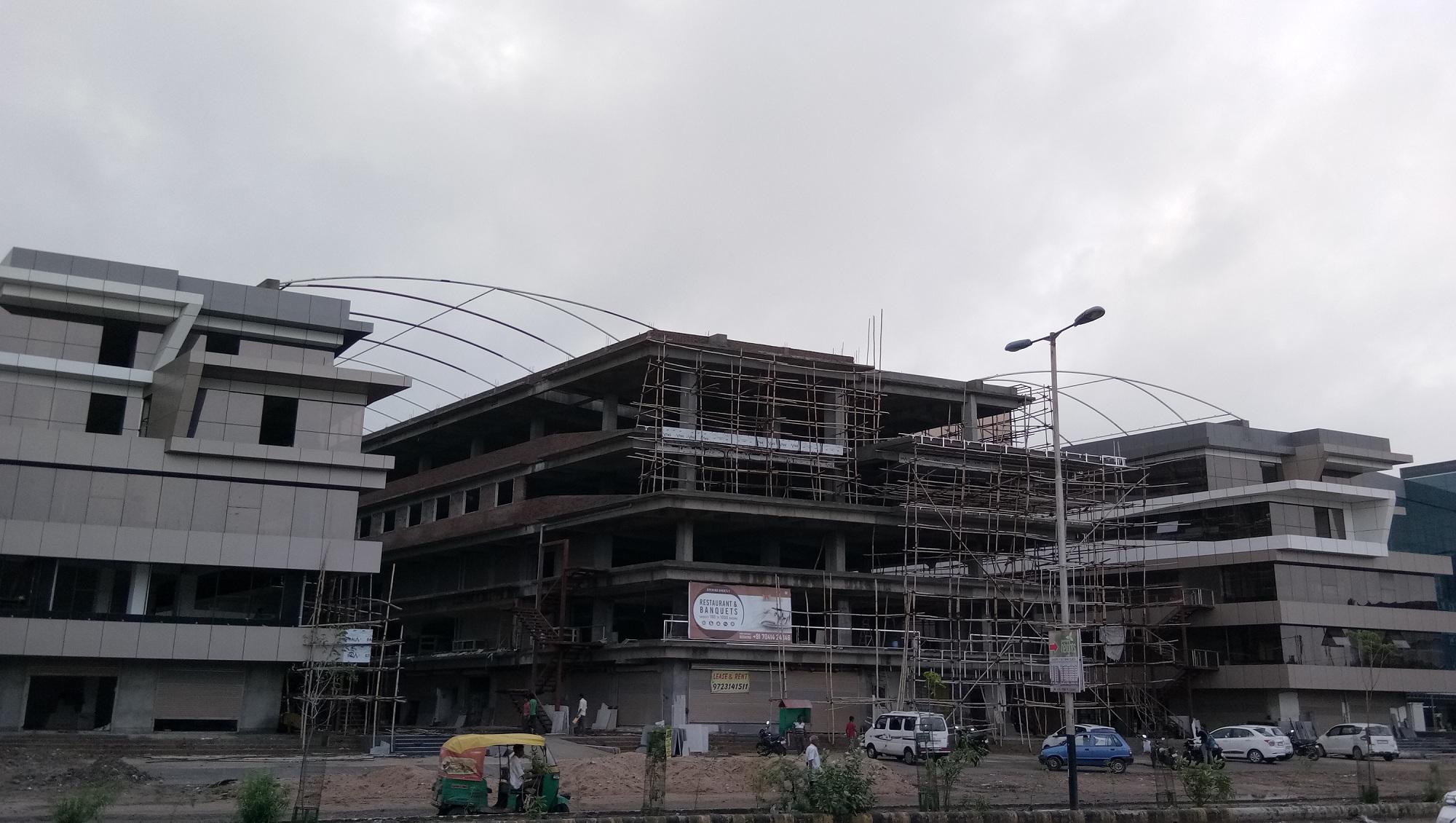 34158_const of real estate project Siddharth Magnum Plus located at Tarsali, Vadodara, Gujarat