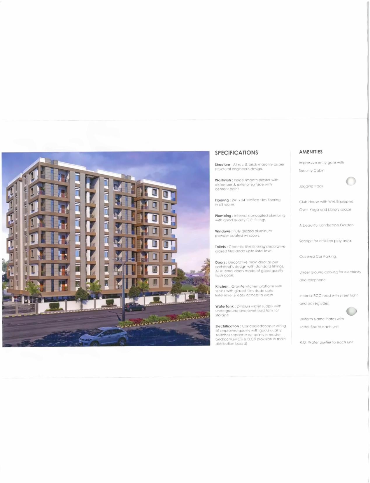  of real estate project Siddharth Square located at Vadodara, Vadodara, Gujarat