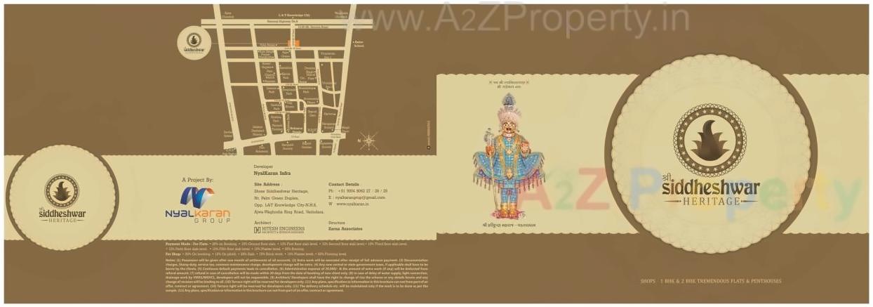  of real estate project Siddheshwer Heritage located at Bapod, Vadodara, Gujarat