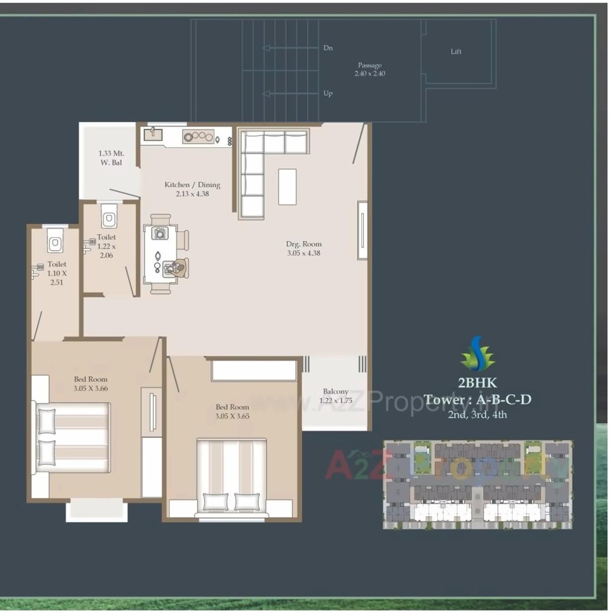 Layout of real estate project Siddheshwer Hill located at Tarsali, Vadodara, Gujarat