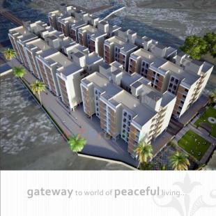 Elevation of real estate project Siddhi Marvellas located at Tarsali, Vadodara, Gujarat