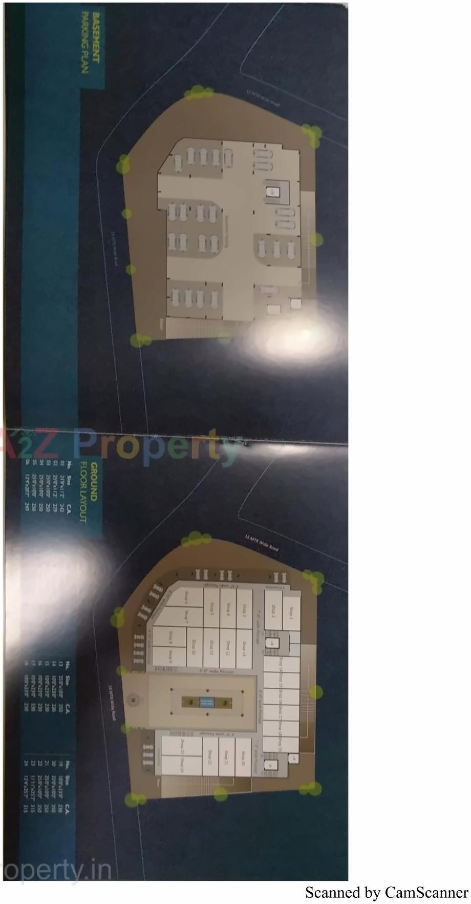 Layout of real estate project Siddhivinayak Arcus located at Bhayli, Vadodara, Gujarat