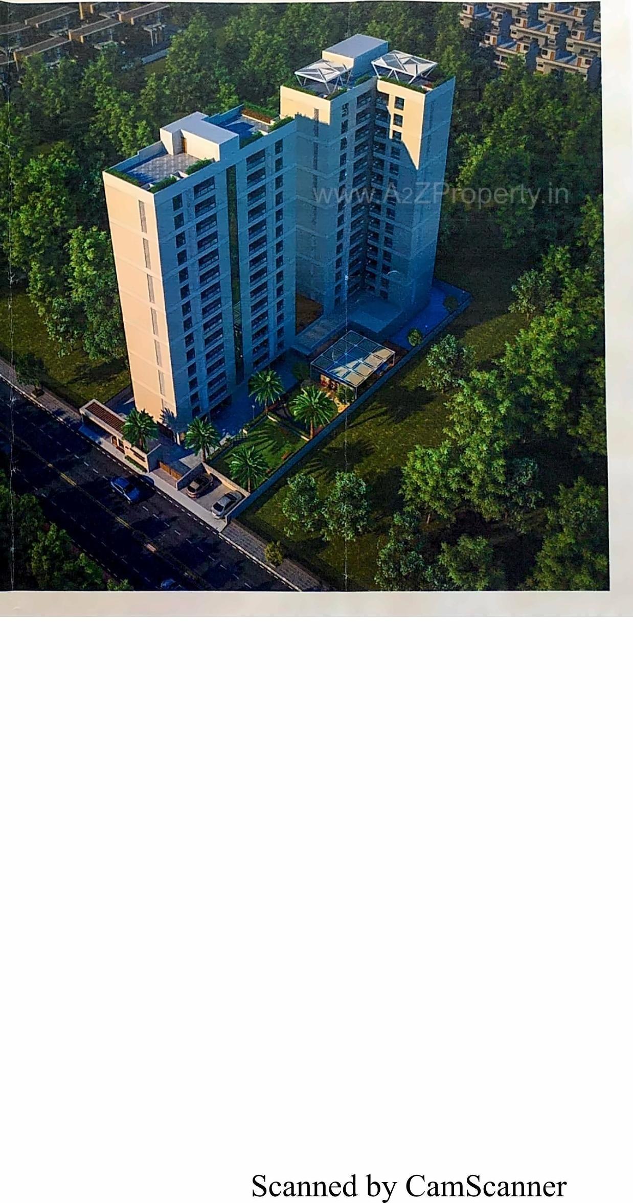 3D Elevation of real estate project Siddhivinayak Highland located at Bhayli, Vadodara, Gujarat