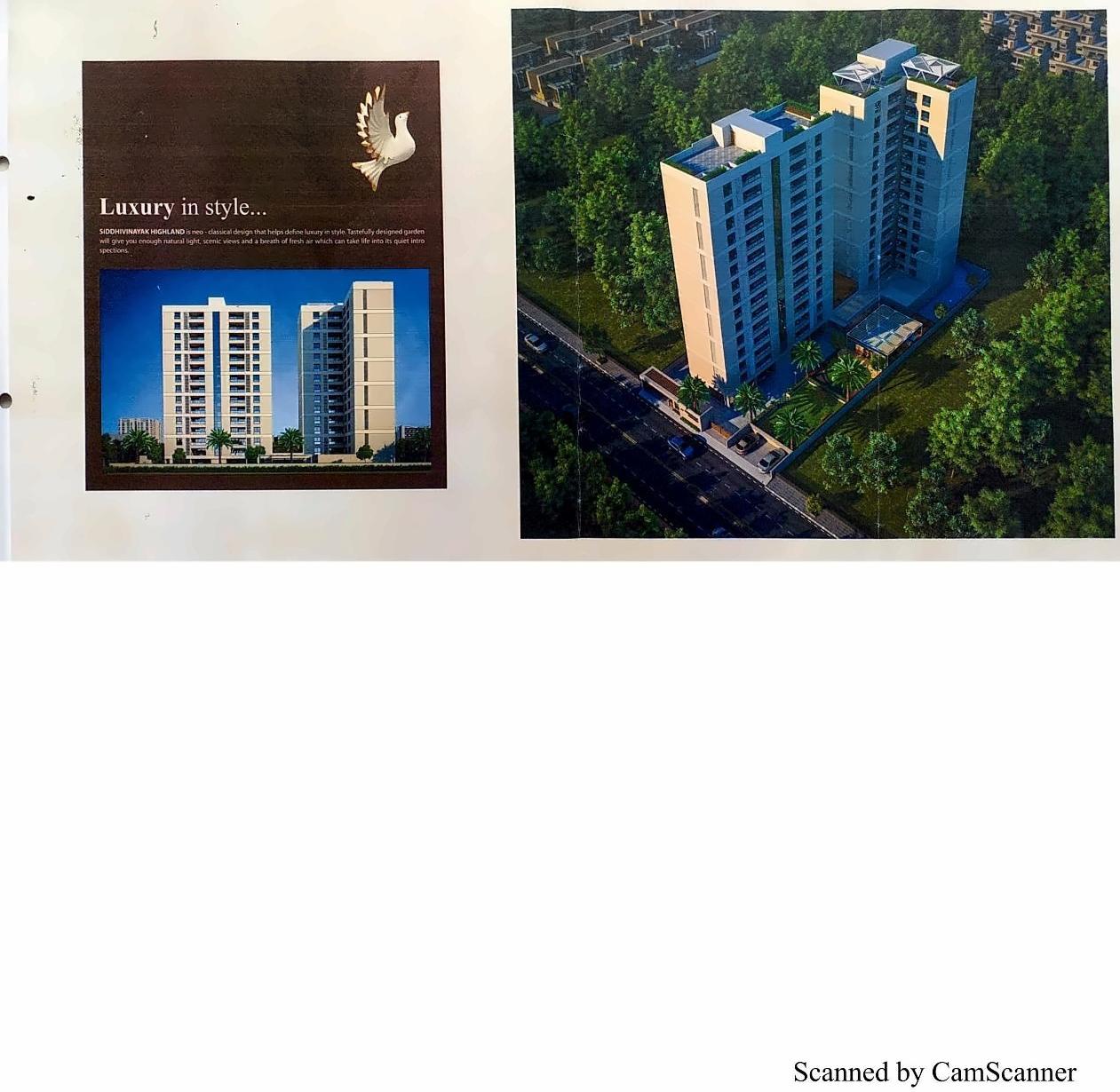  of real estate project Siddhivinayak Highland located at Bhayli, Vadodara, Gujarat