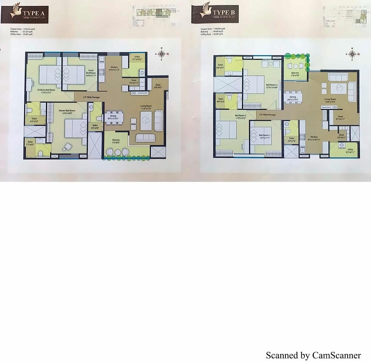 Layout of real estate project Siddhivinayak Highland located at Bhayli, Vadodara, Gujarat