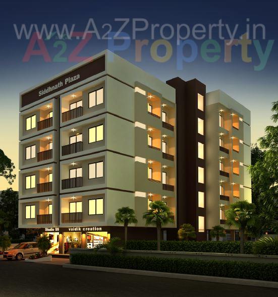 3D Elevation of real estate project Siddhnath Plaza located at Sevasi, Vadodara, Gujarat