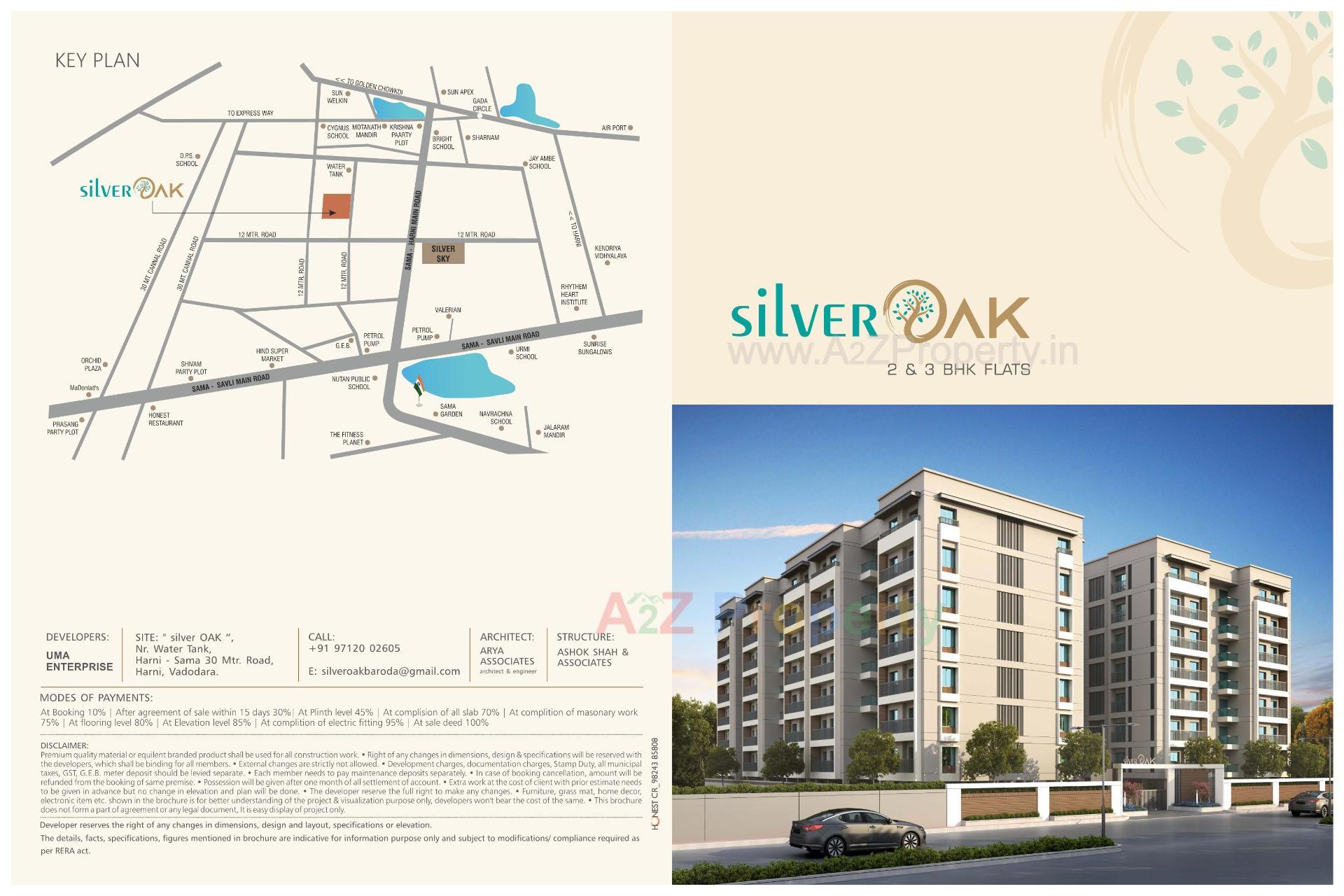  of real estate project Silver Oak located at Harni, Vadodara, Gujarat