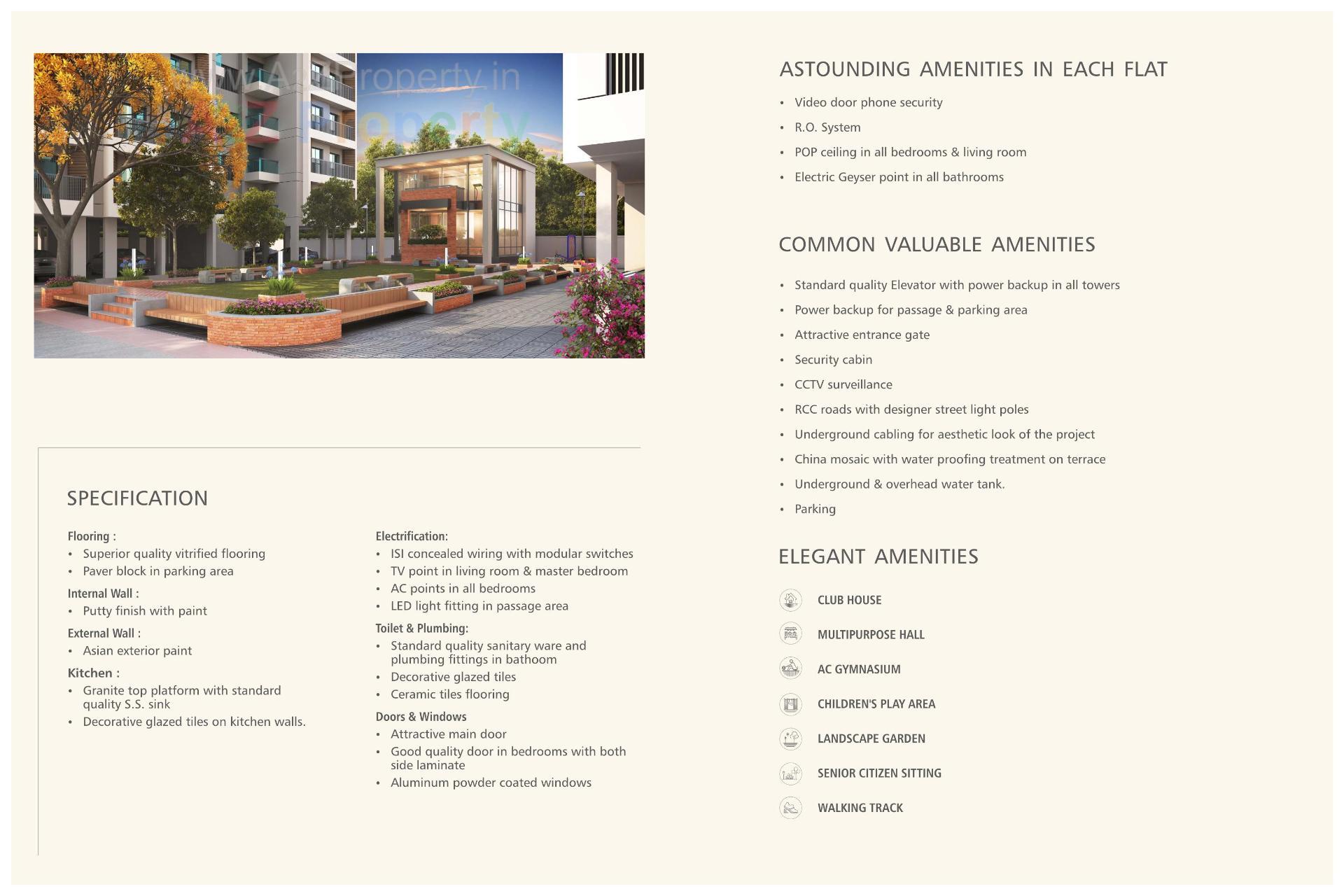  of real estate project Silver Oak located at Harni, Vadodara, Gujarat
