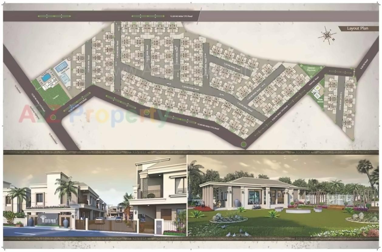  of real estate project Silver Palm located at Kapurai, Vadodara, Gujarat