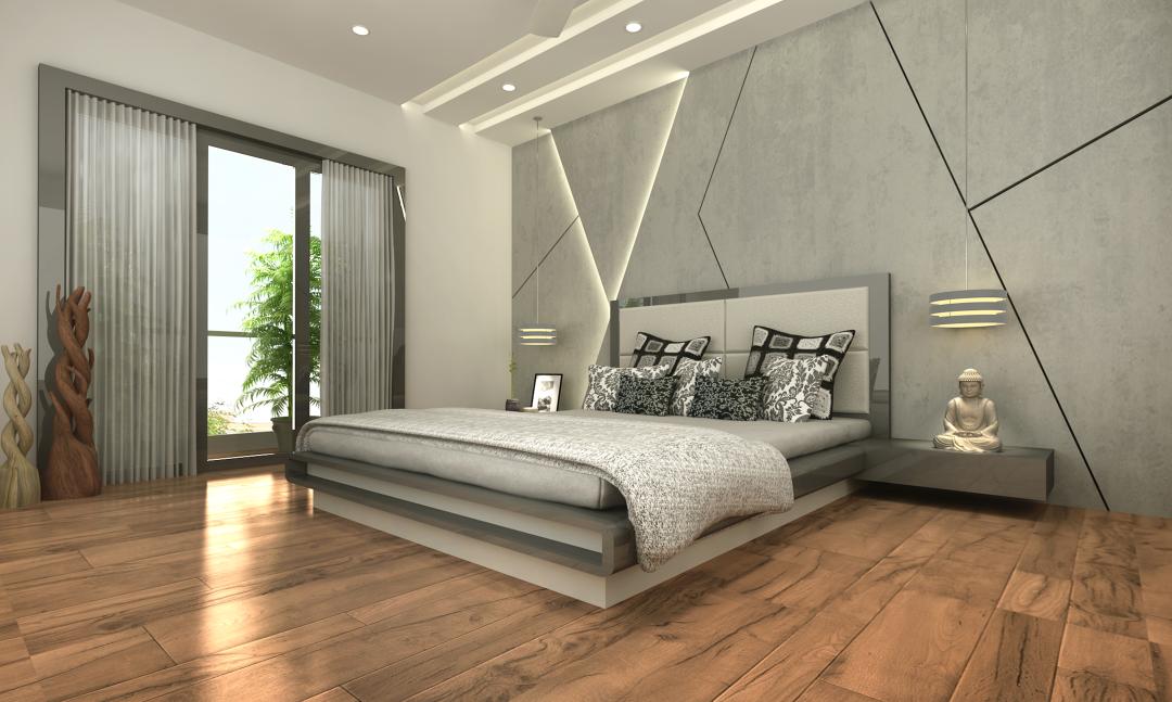 Bed Room of real estate project Silver Sky located at Harni, Vadodara, Gujarat