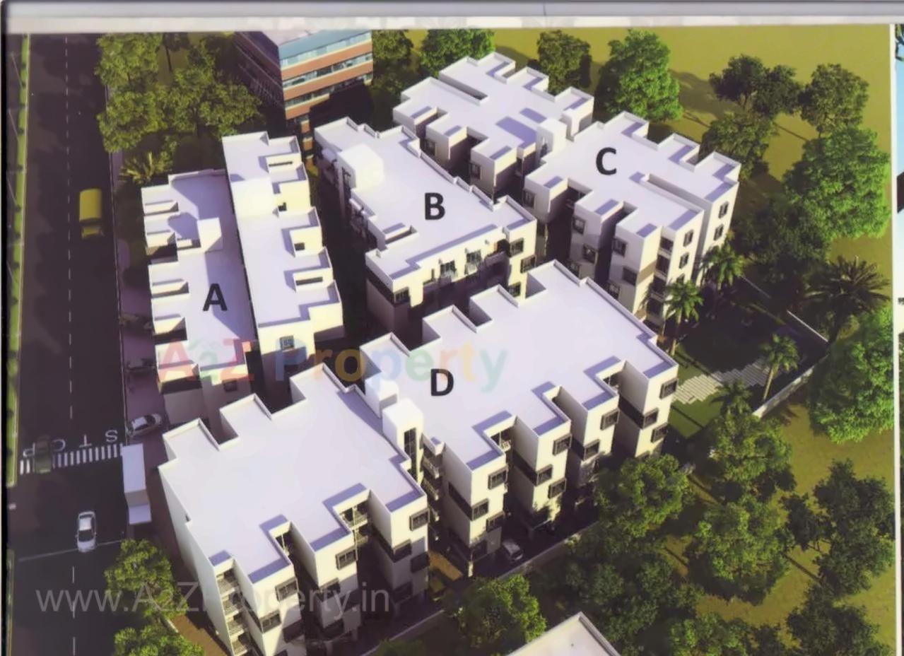 3D Elevation of real estate project Silver Stone located at Kapurai, Vadodara, Gujarat