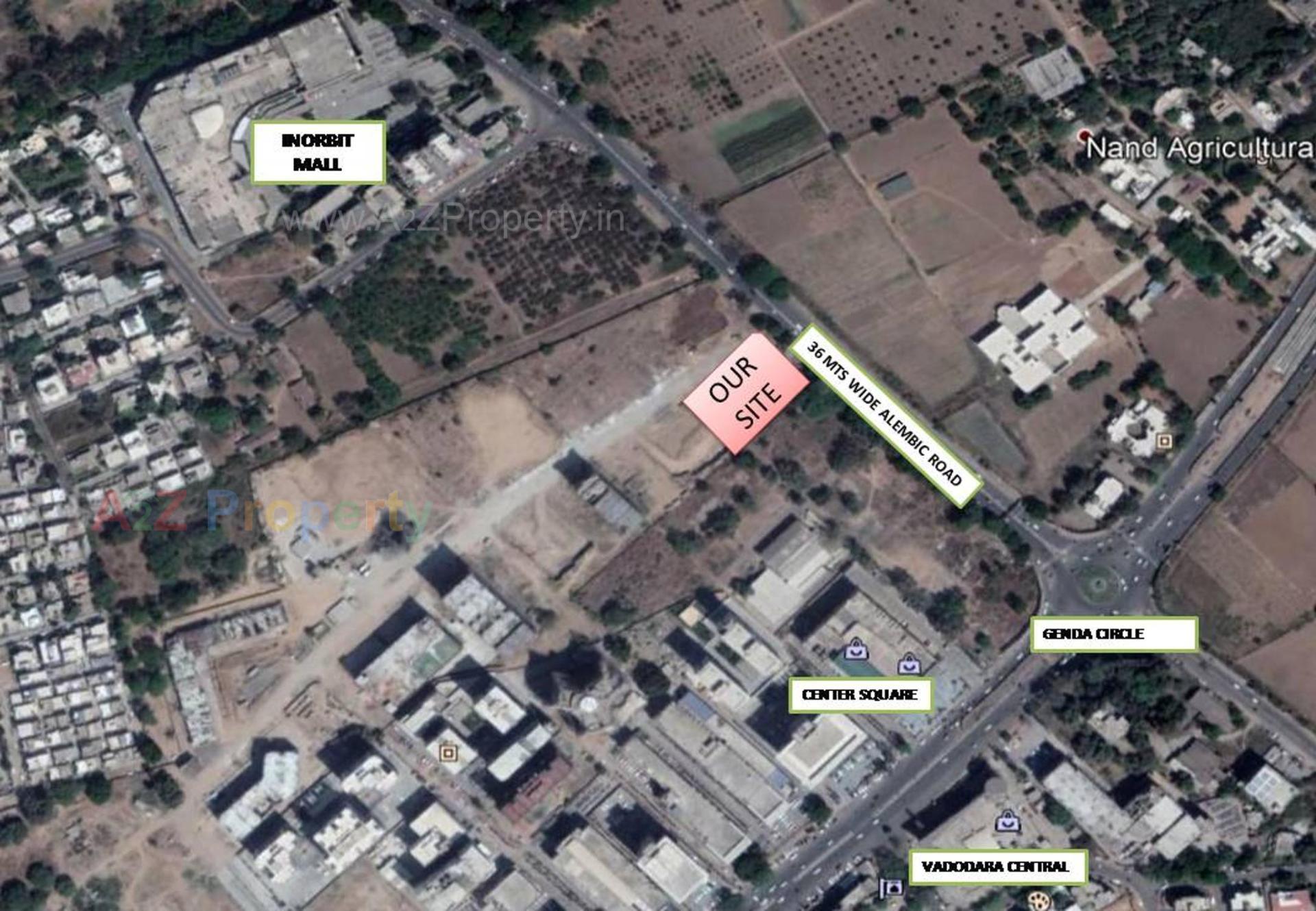  of real estate project Smeet located at Subhanpura, Vadodara, Gujarat