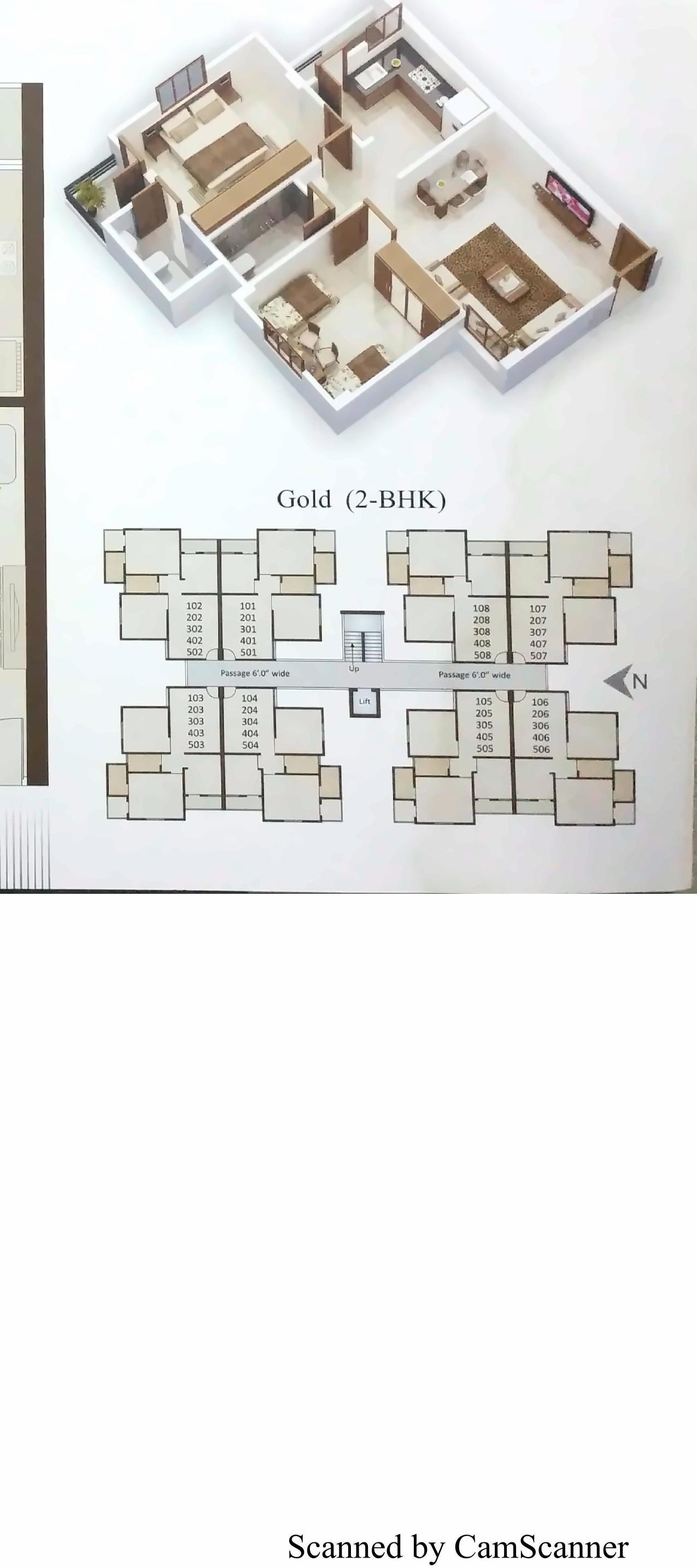 Layout of real estate project Soham Heights located at Dasharath, Vadodara, Gujarat
