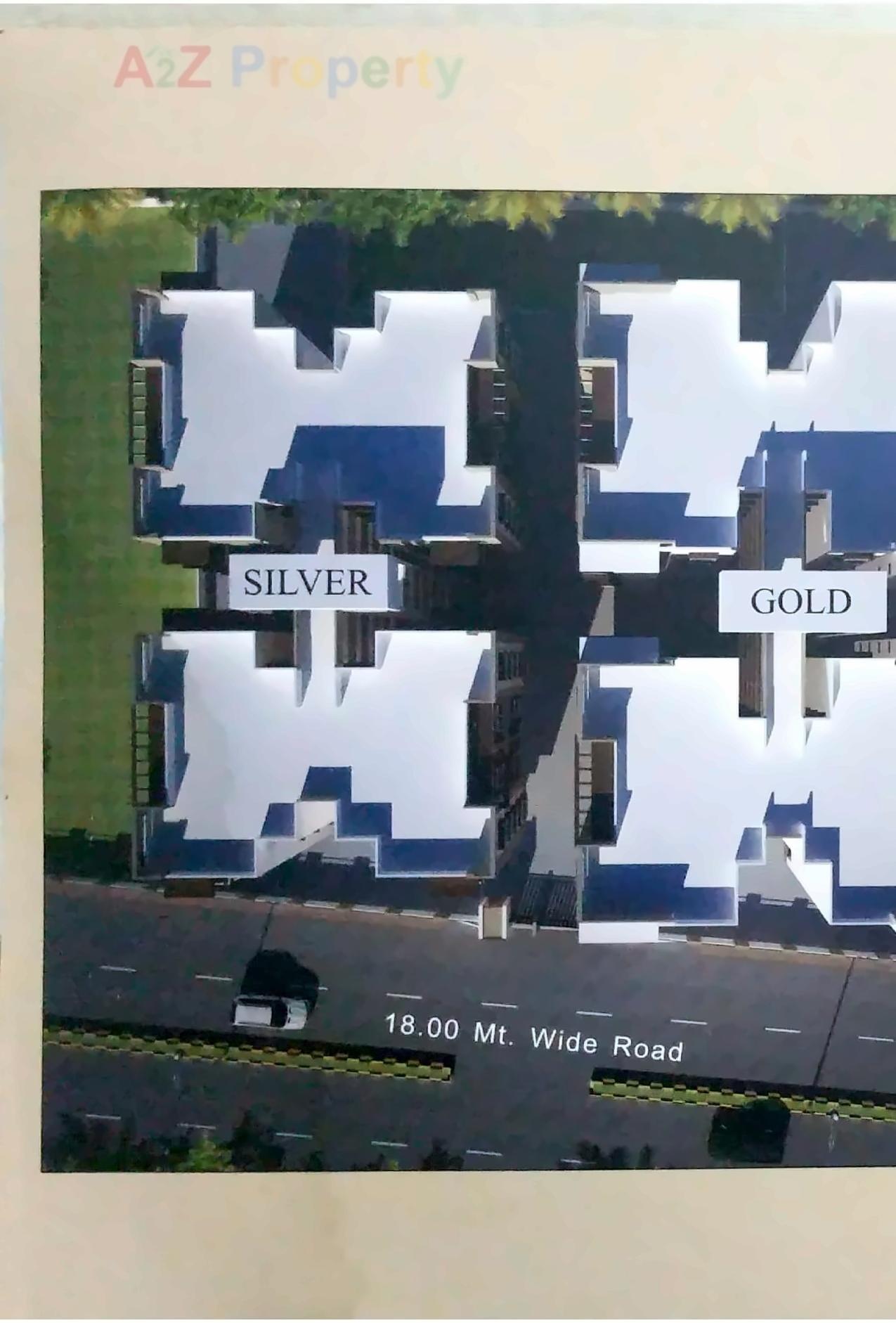 Layout of real estate project Soham Heights located at Dasharath, Vadodara, Gujarat