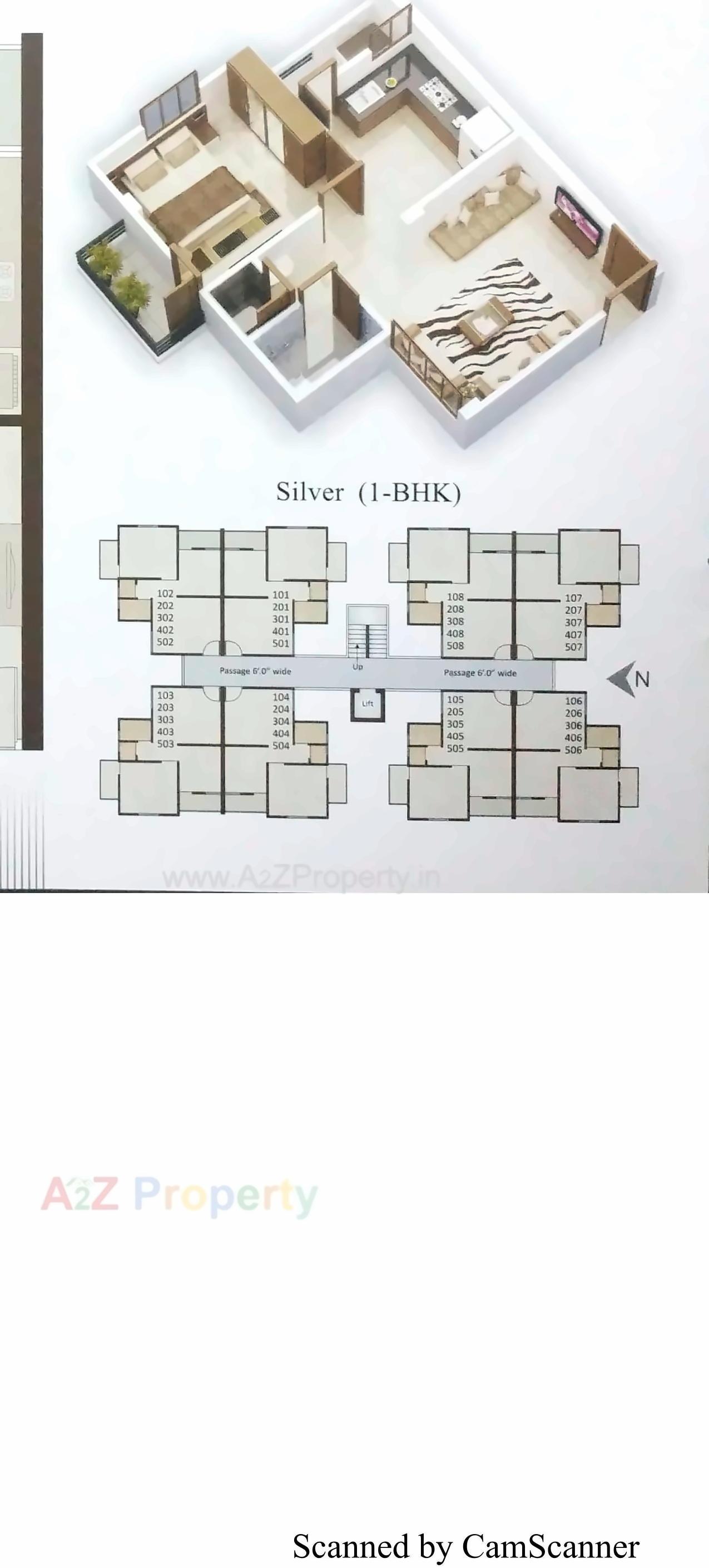 Layout of real estate project Soham Heights located at Dasharath, Vadodara, Gujarat