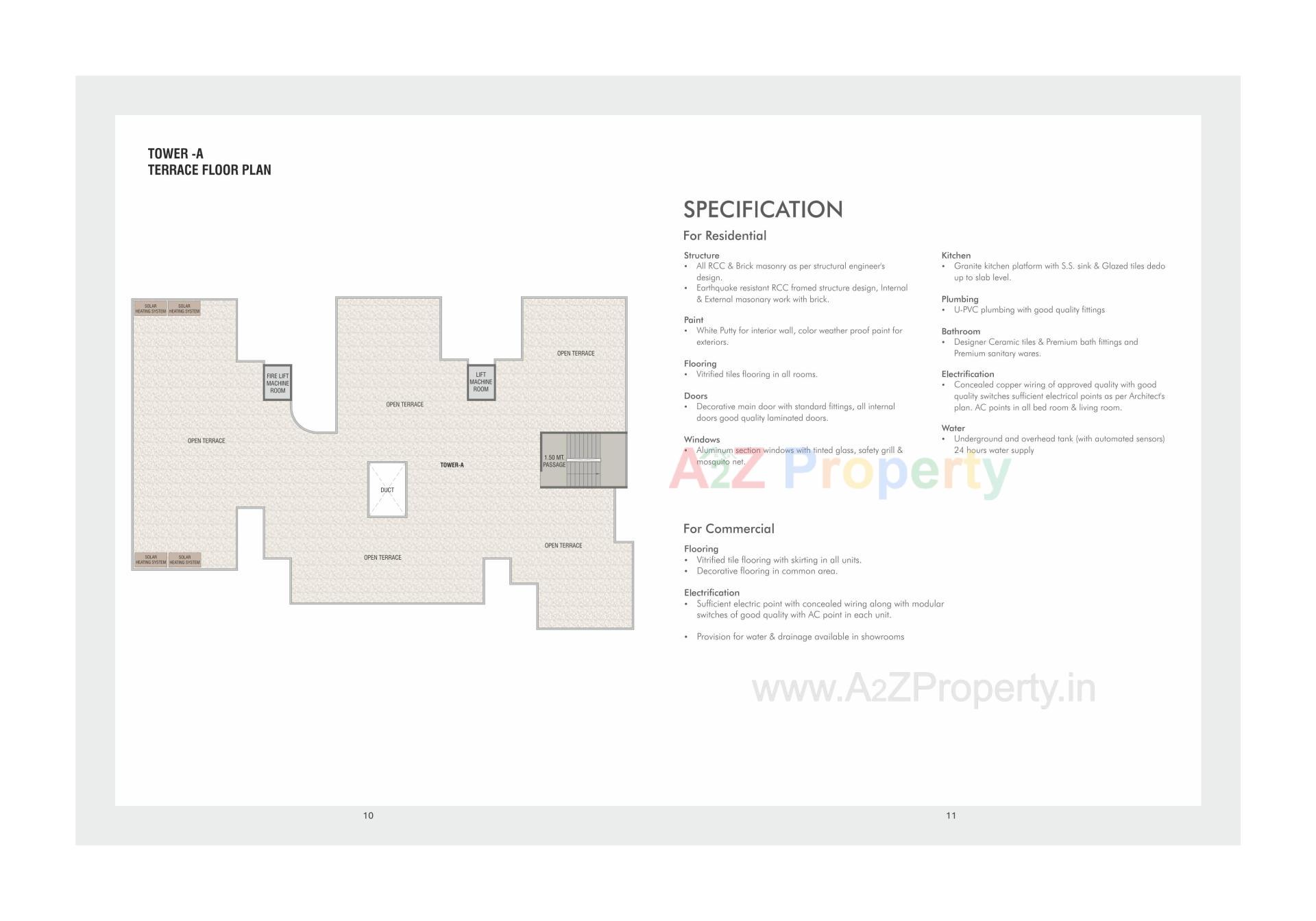 Layout of real estate project Soham Resicom located at Atladra, Vadodara, Gujarat
