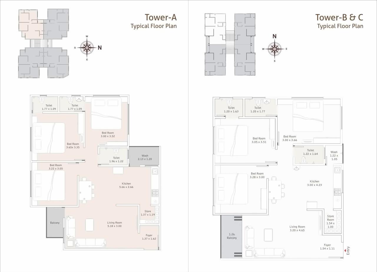 Layout of real estate project Solaris located at Bhayli, Vadodara, Gujarat