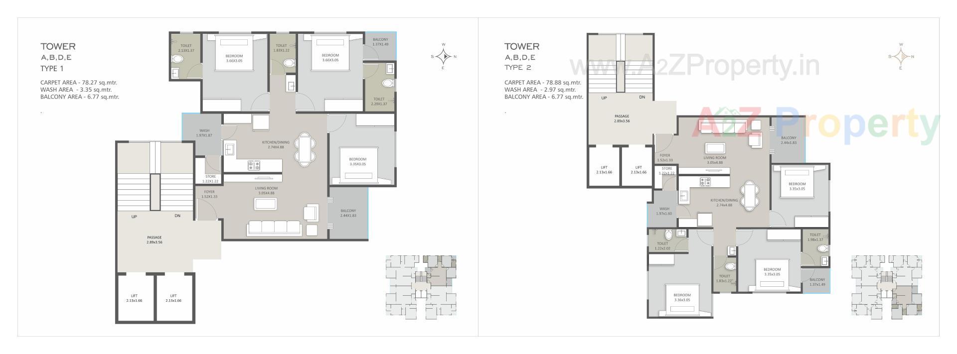 Layout of real estate project Solaris Plus located at Bhayli, Vadodara, Gujarat