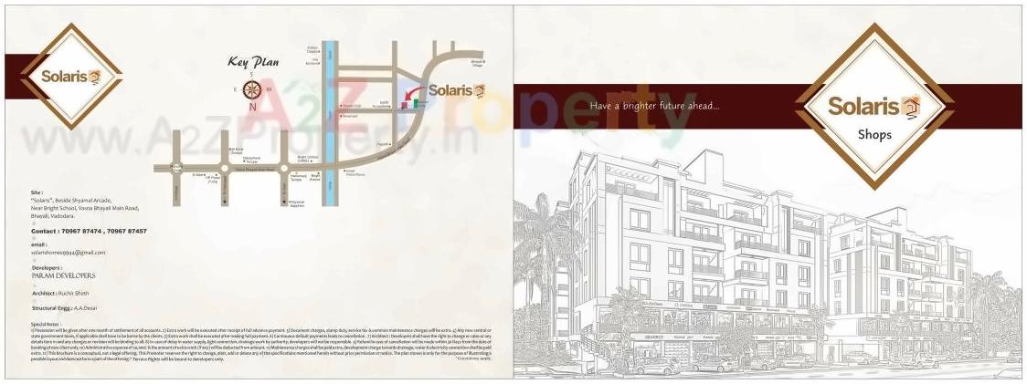  of real estate project Solaris located at Bhayli, Vadodara, Gujarat