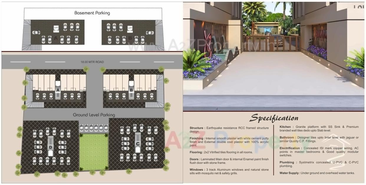  of real estate project Solaris located at Bhayli, Vadodara, Gujarat