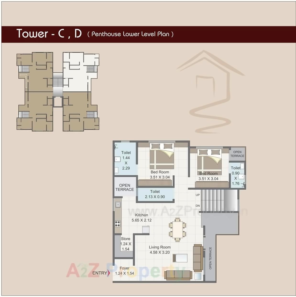 Layout of real estate project Solaris located at Bhayli, Vadodara, Gujarat