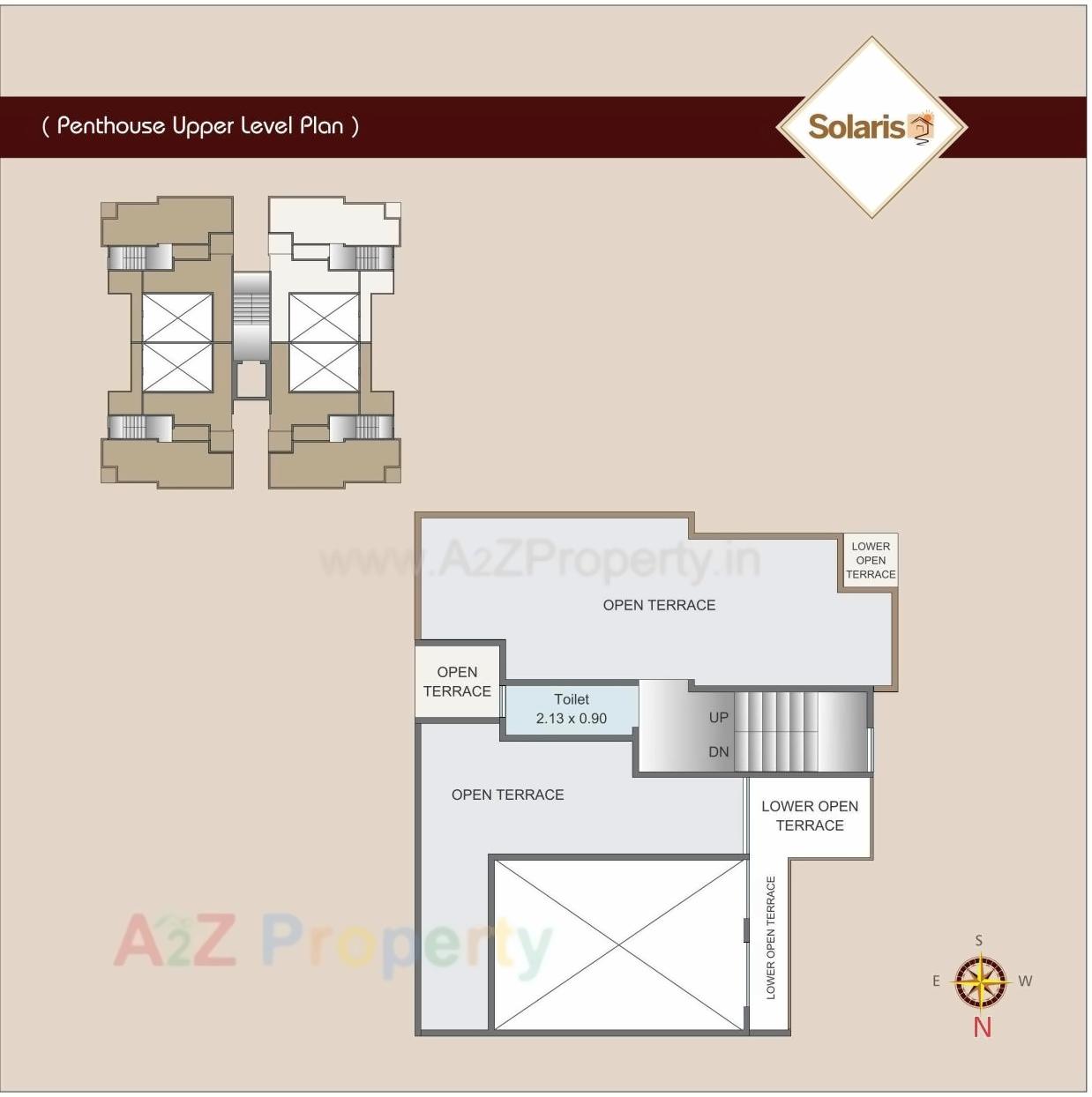 Layout of real estate project Solaris located at Bhayli, Vadodara, Gujarat