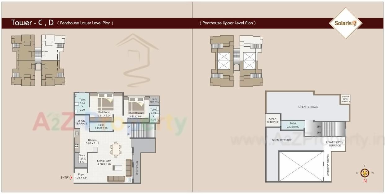 Layout of real estate project Solaris located at Bhayli, Vadodara, Gujarat