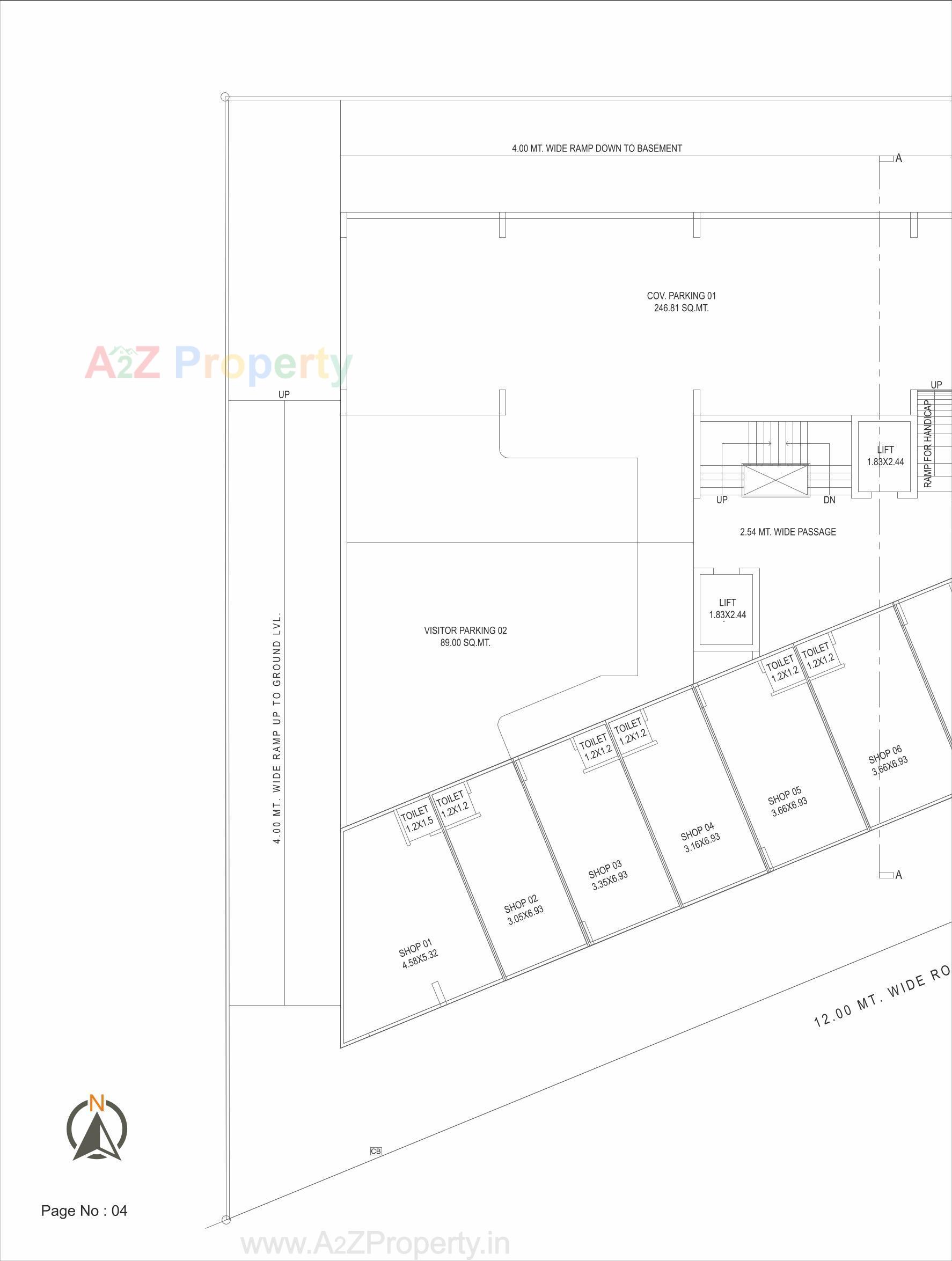 Layout of real estate project Solitaire located at Harni, Vadodara, Gujarat